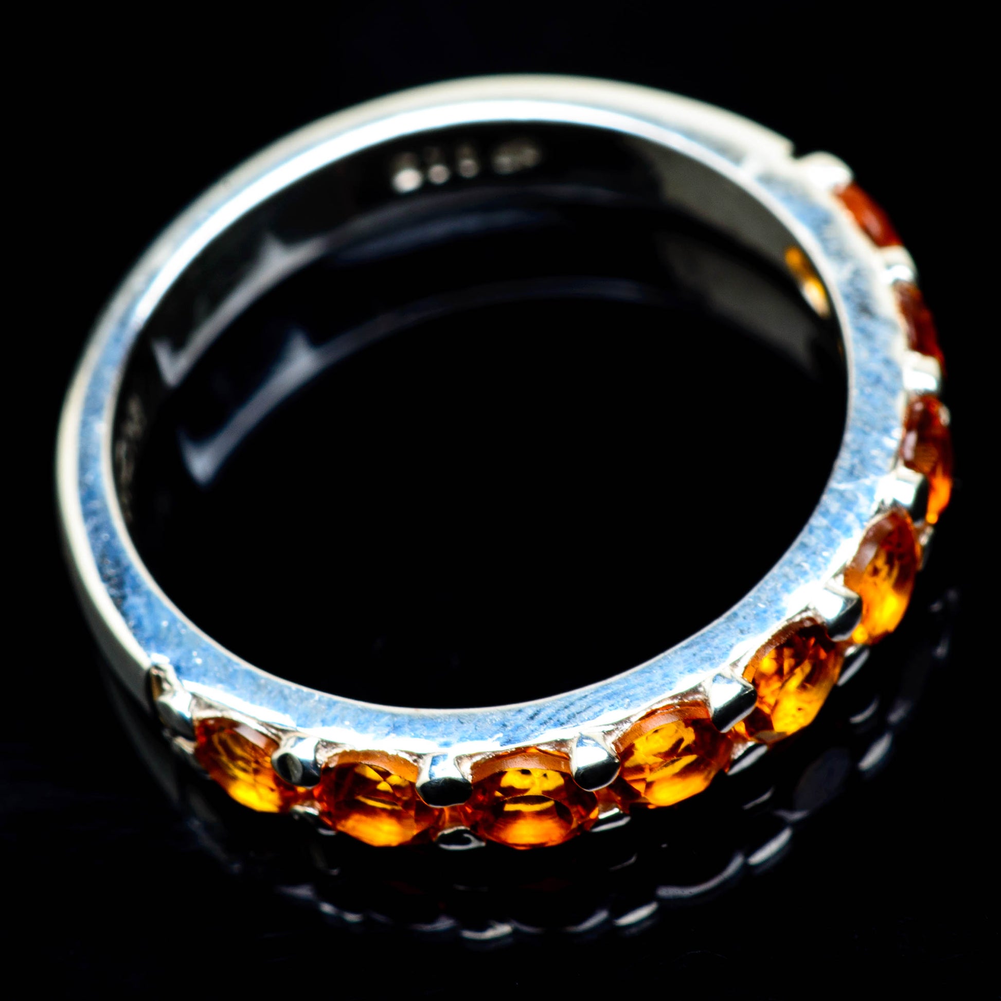 Citrine Rings handcrafted by Ana Silver Co - RING24729