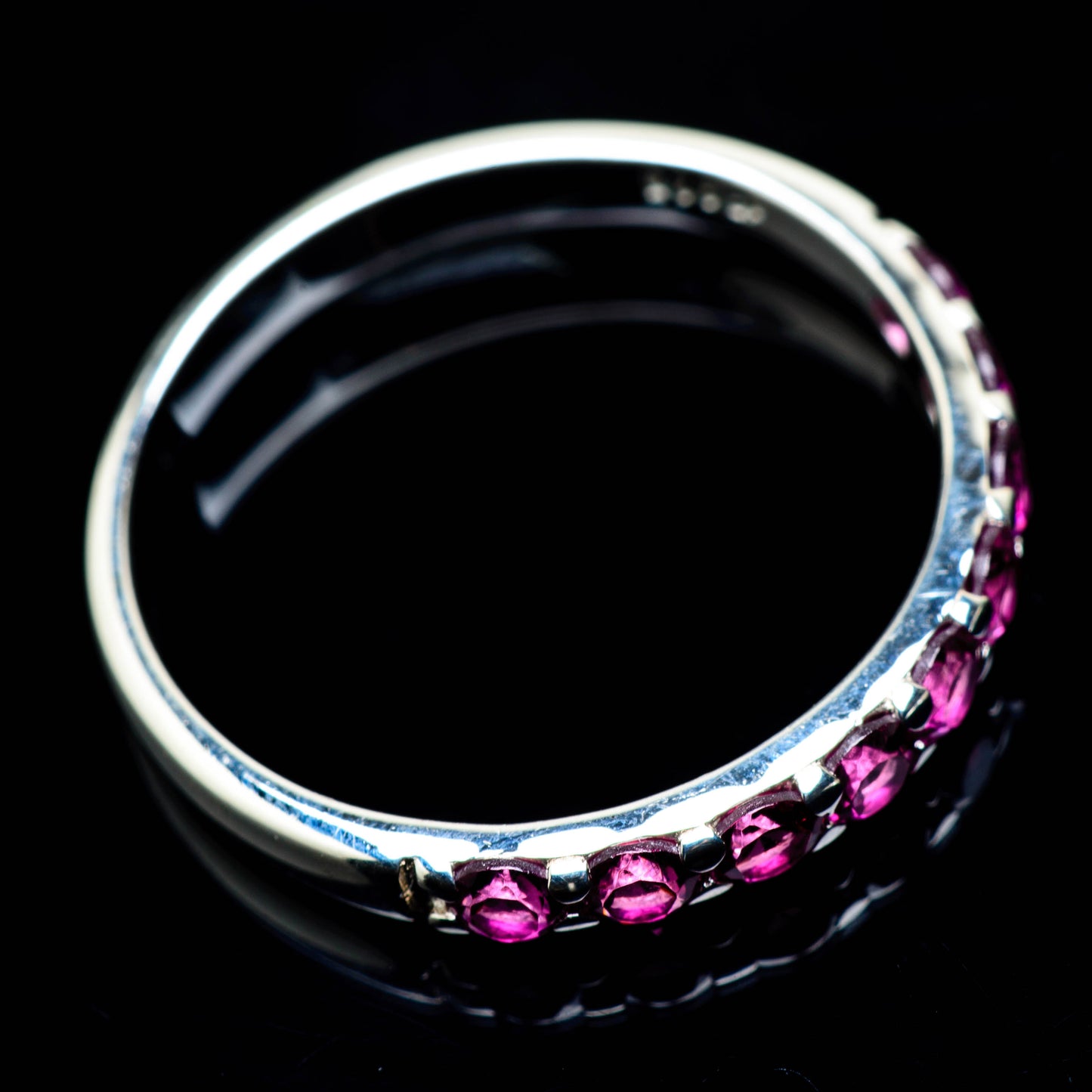 Pink Tourmaline Rings handcrafted by Ana Silver Co - RING24732