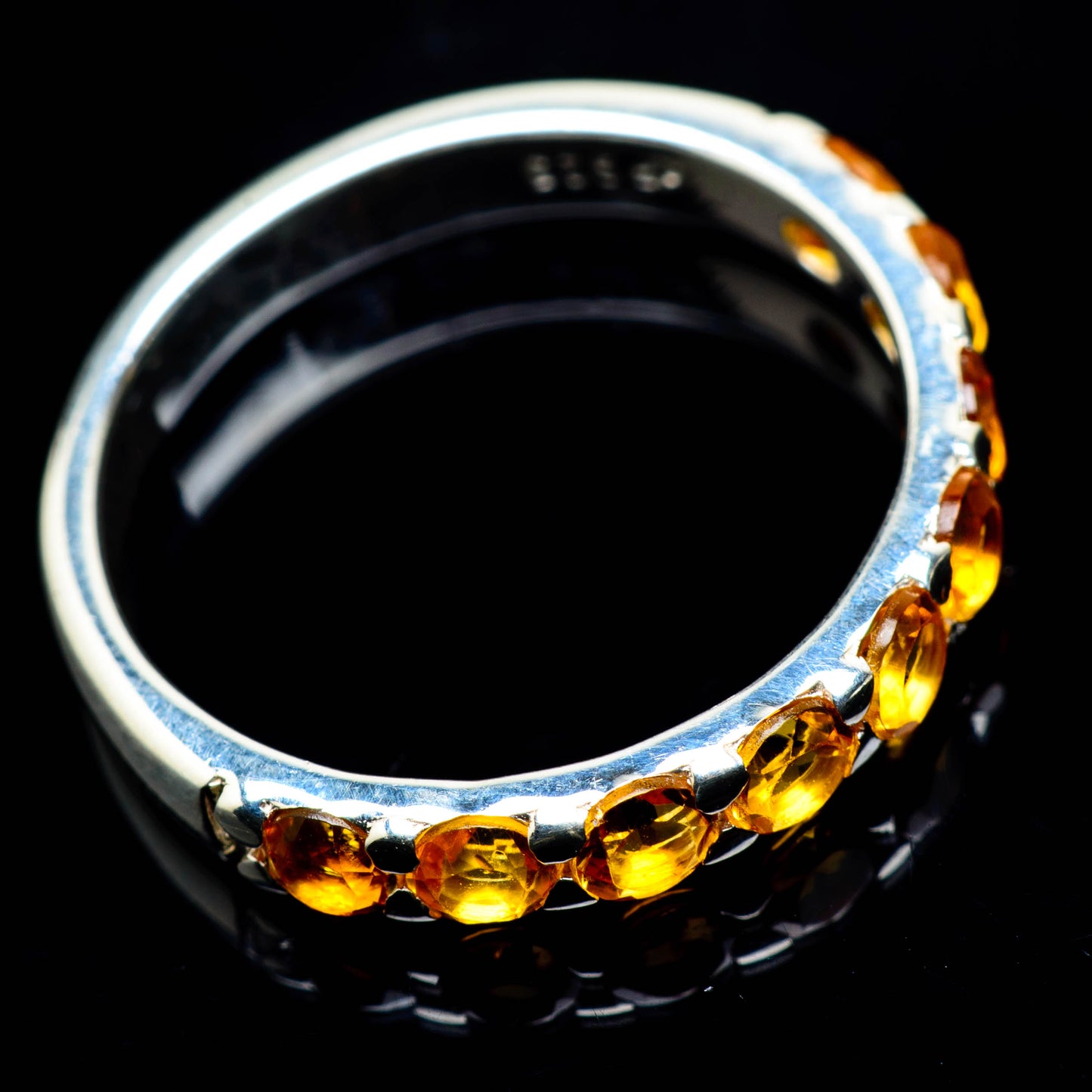 Citrine Rings handcrafted by Ana Silver Co - RING24905