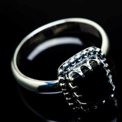 Black Onyx Rings handcrafted by Ana Silver Co - RING24913