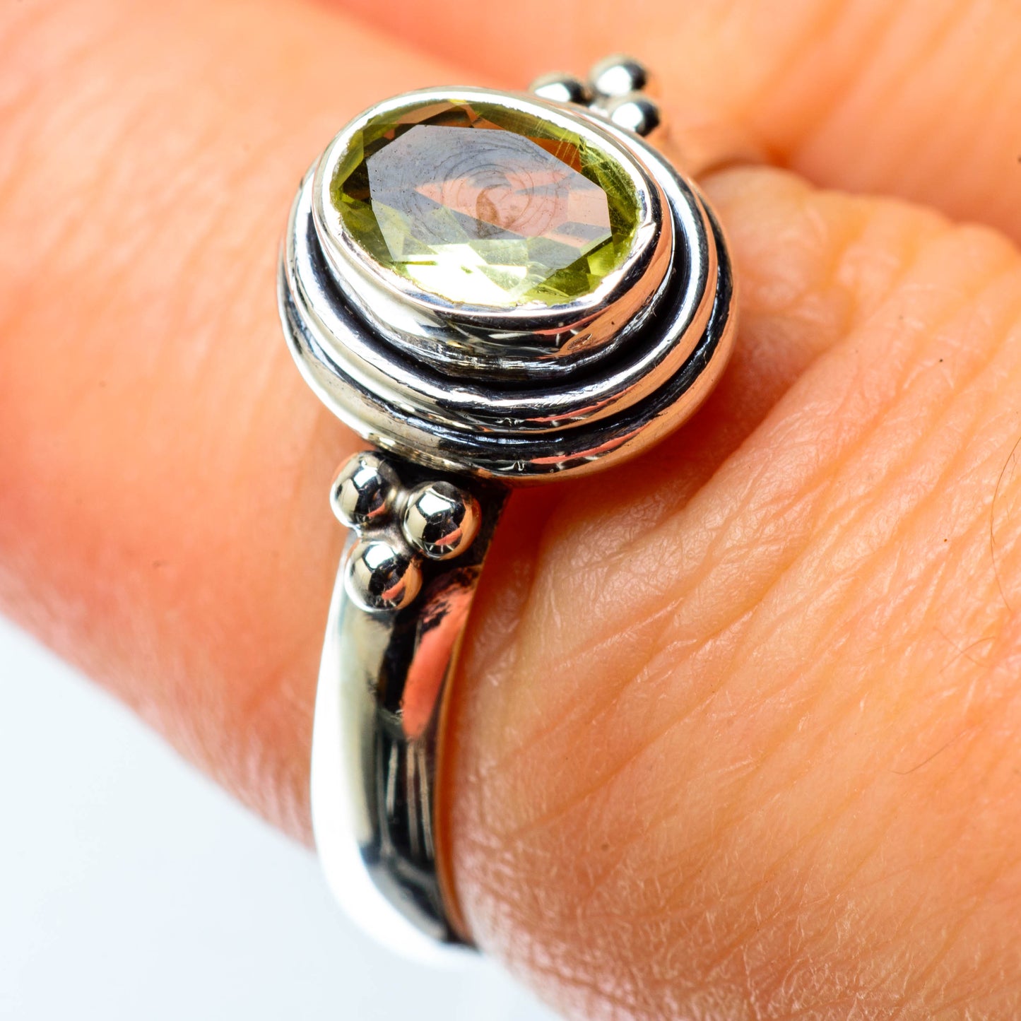 Citrine Rings handcrafted by Ana Silver Co - RING25324