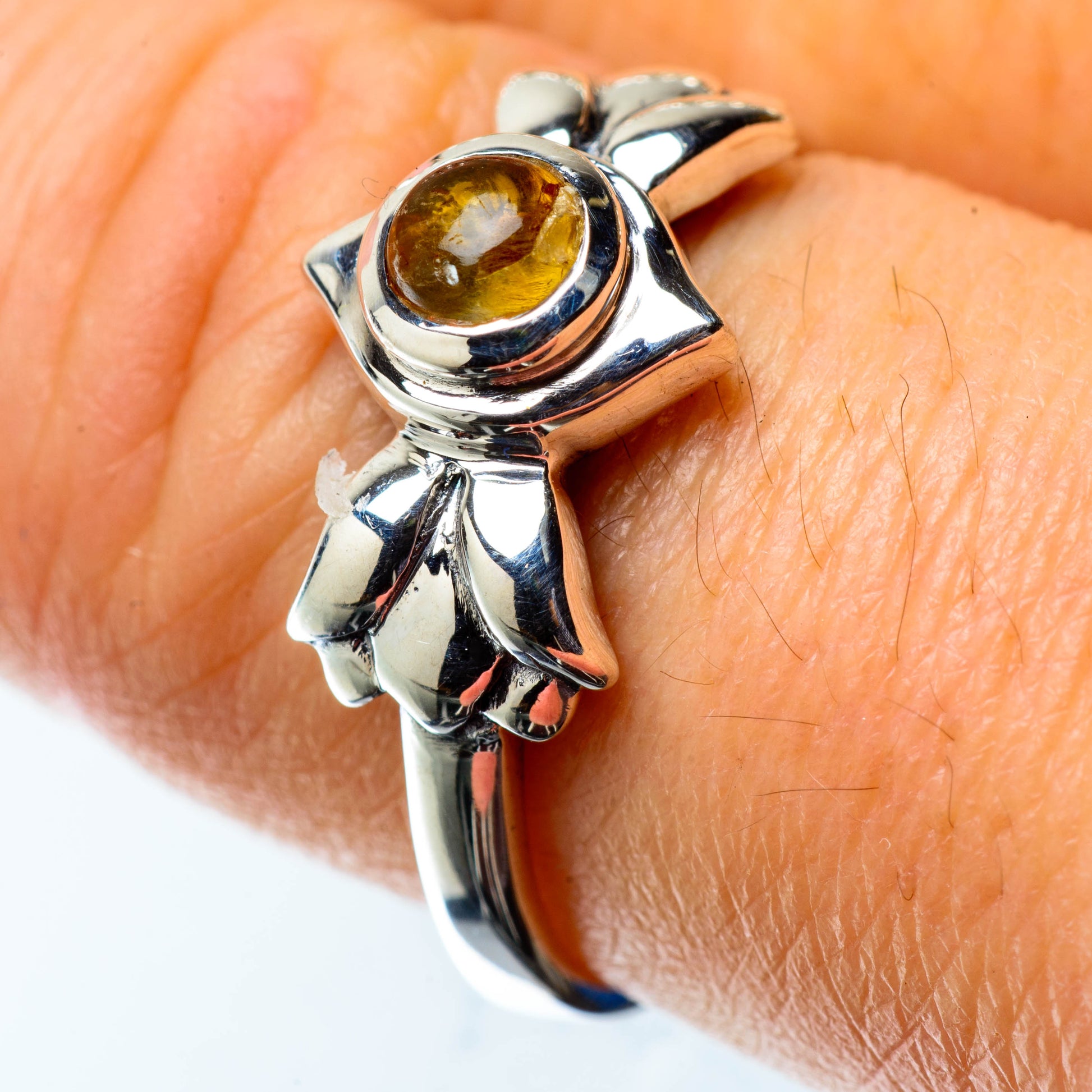 Citrine Rings handcrafted by Ana Silver Co - RING25414