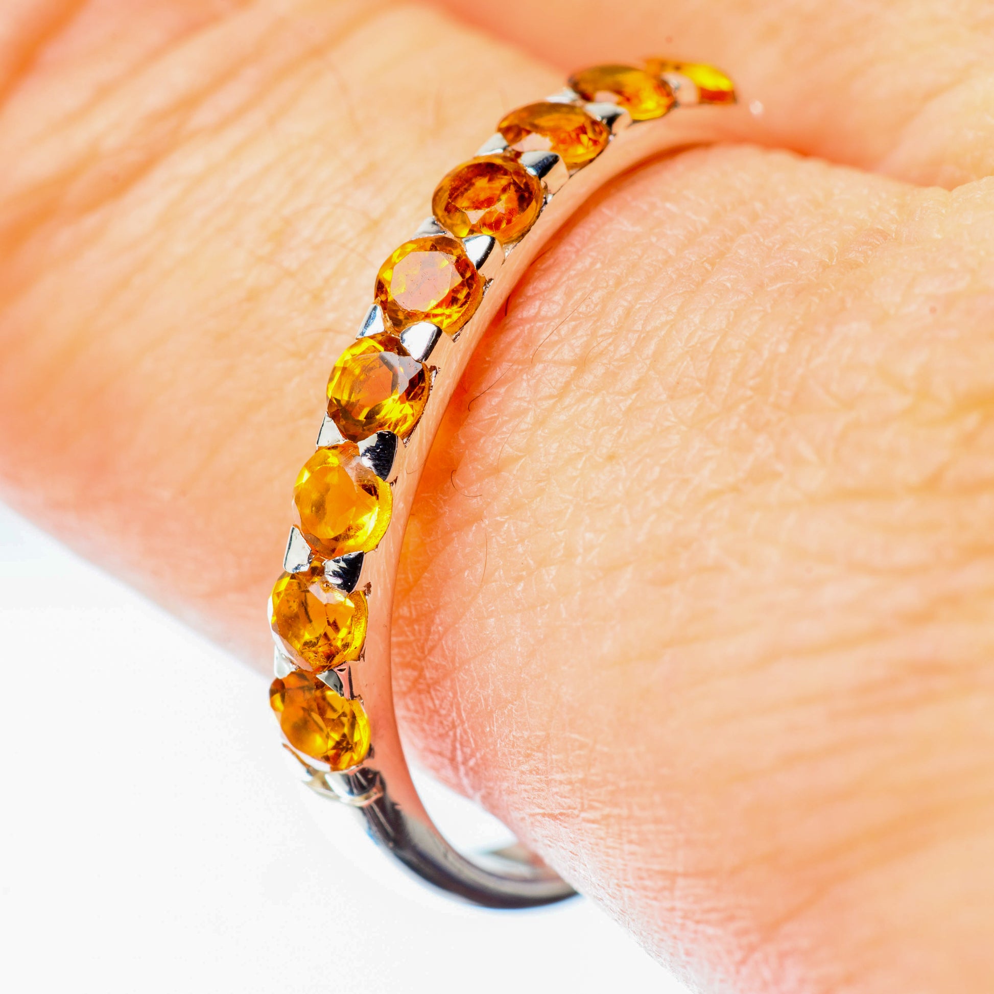Citrine Rings handcrafted by Ana Silver Co - RING25527
