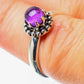 Amethyst Rings handcrafted by Ana Silver Co - RING25681