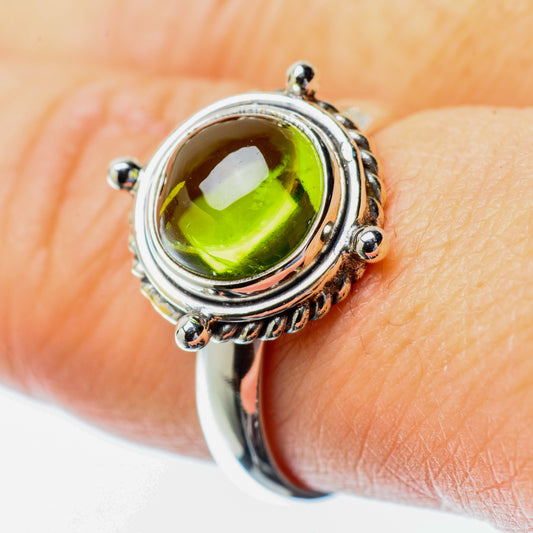 Peridot Rings handcrafted by Ana Silver Co - RING25702