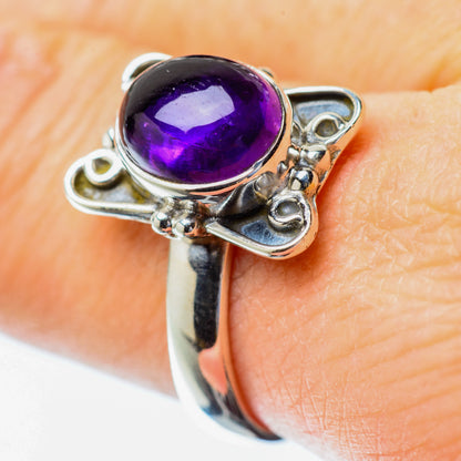 Amethyst Rings handcrafted by Ana Silver Co - RING25754