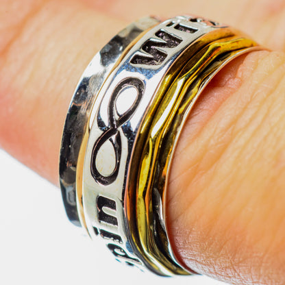 Meditation Spinner Rings handcrafted by Ana Silver Co - RING25758