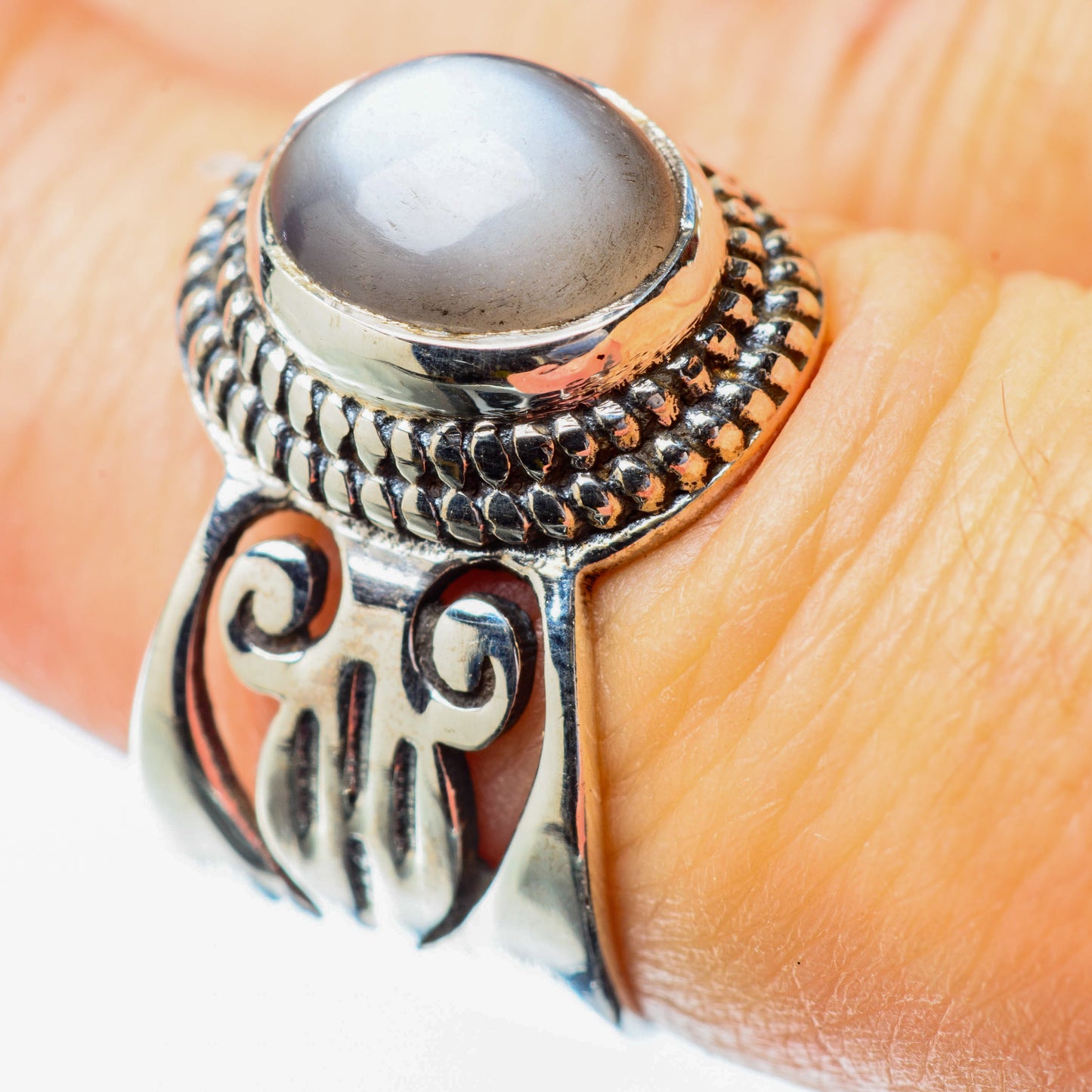 Moonstone Rings handcrafted by Ana Silver Co - RING25794