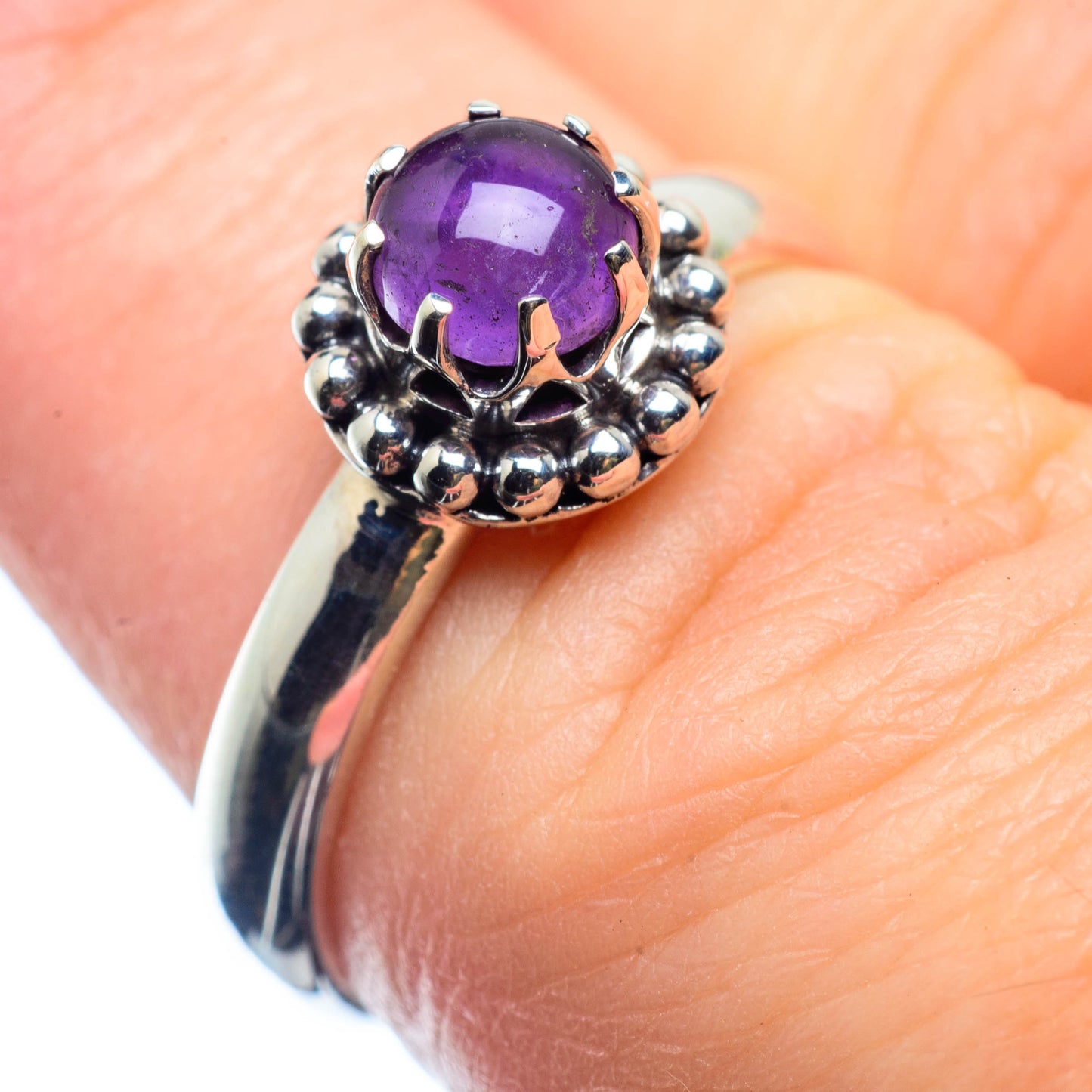 Amethyst Rings handcrafted by Ana Silver Co - RING25919