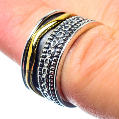 Meditation Spinner Rings handcrafted by Ana Silver Co - RING25992