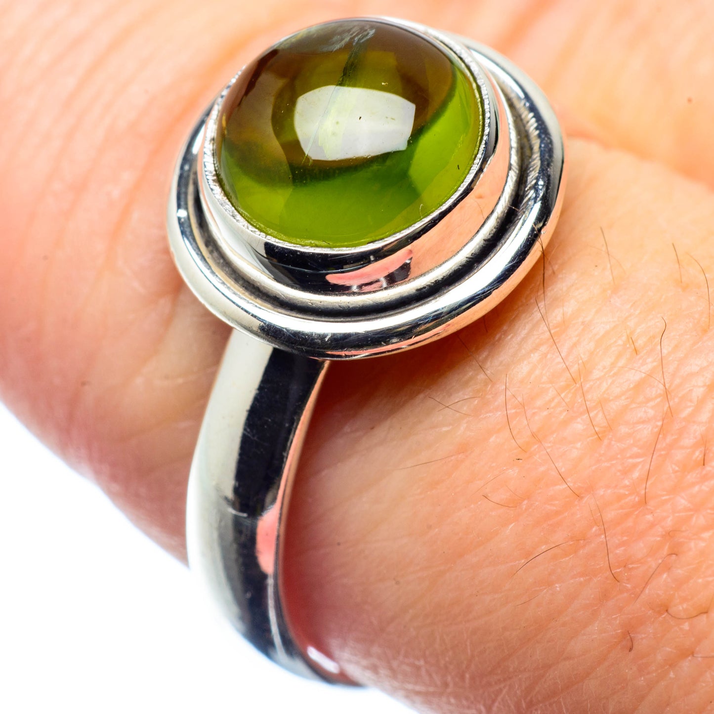 Peridot Rings handcrafted by Ana Silver Co - RING26008