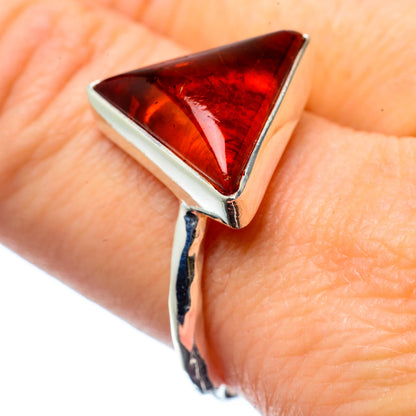 Baltic Amber Rings handcrafted by Ana Silver Co - RING26080