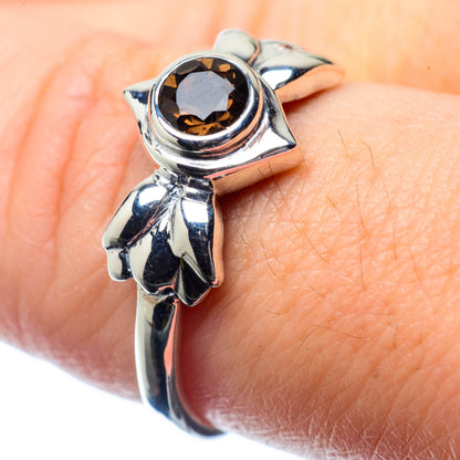 Smoky Quartz Rings handcrafted by Ana Silver Co - RING26464