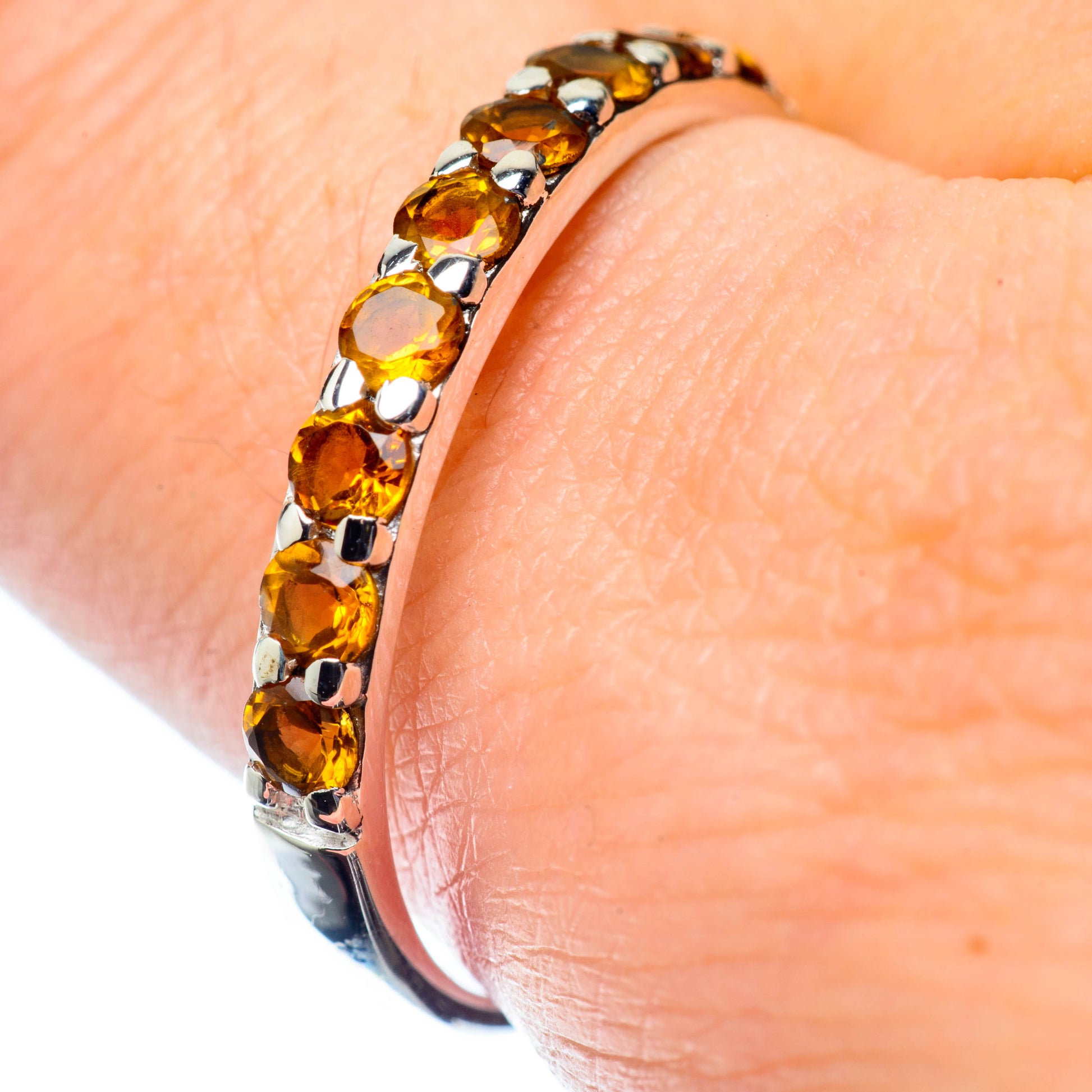 Citrine Rings handcrafted by Ana Silver Co - RING26465