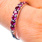 Pink Tourmaline Rings handcrafted by Ana Silver Co - RING26505