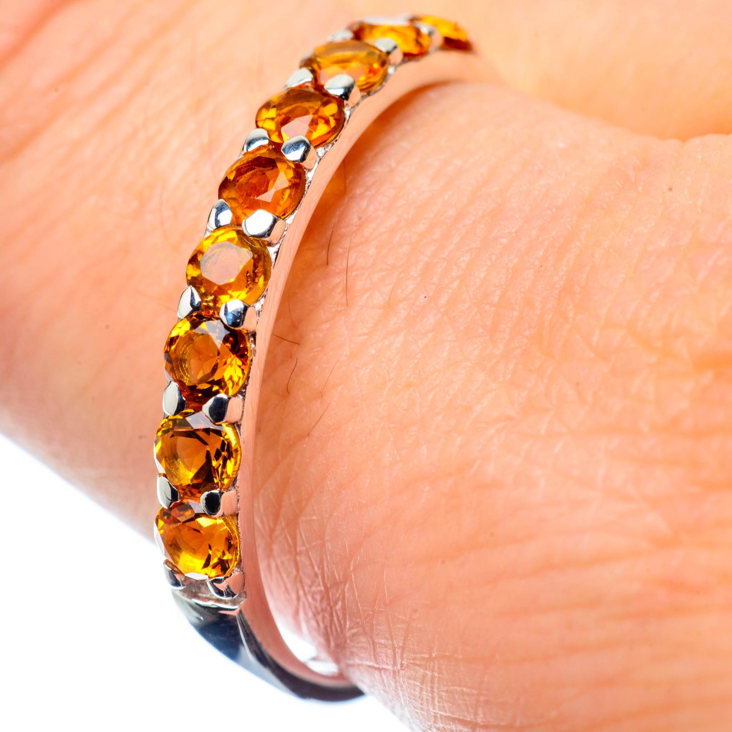 Citrine Rings handcrafted by Ana Silver Co - RING26539