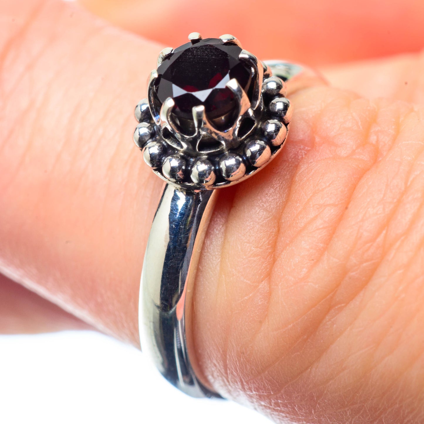 Black Onyx Rings handcrafted by Ana Silver Co - RING26577