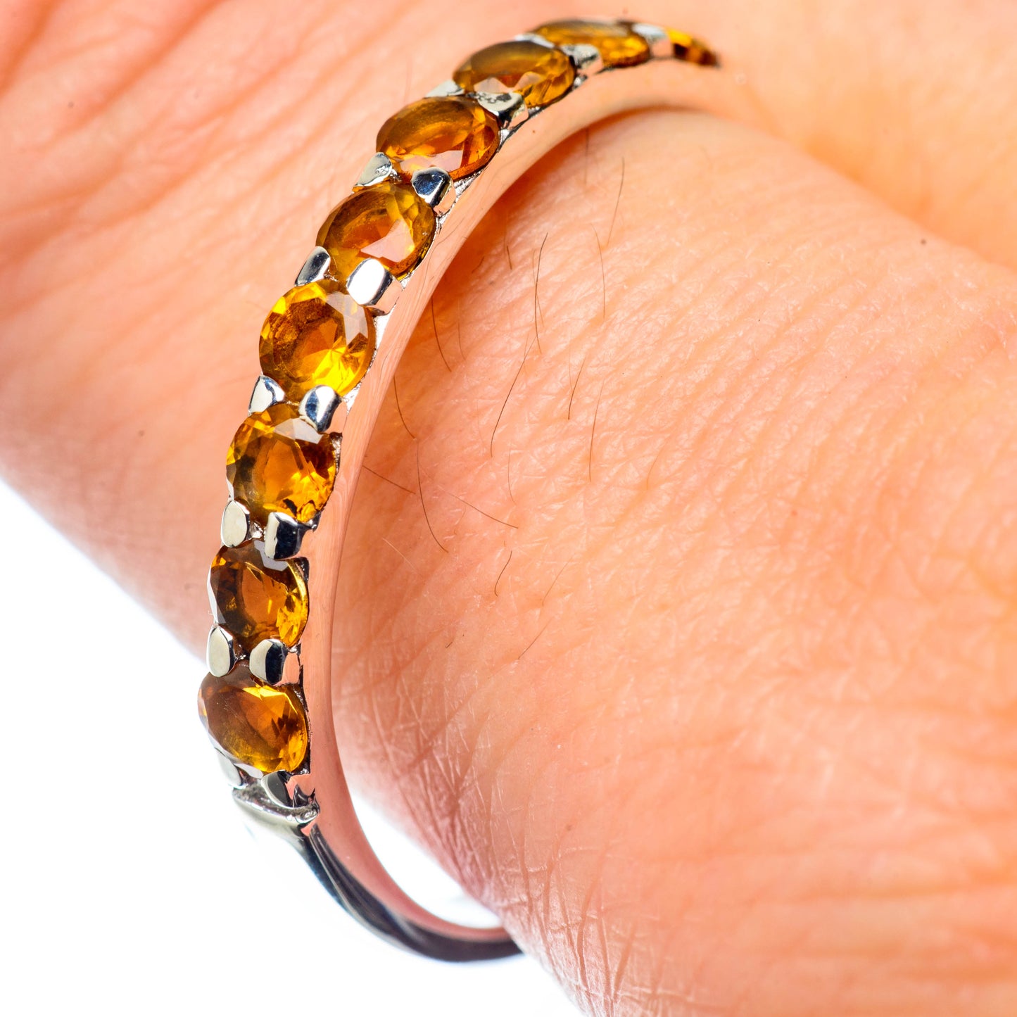 Citrine Rings handcrafted by Ana Silver Co - RING26622
