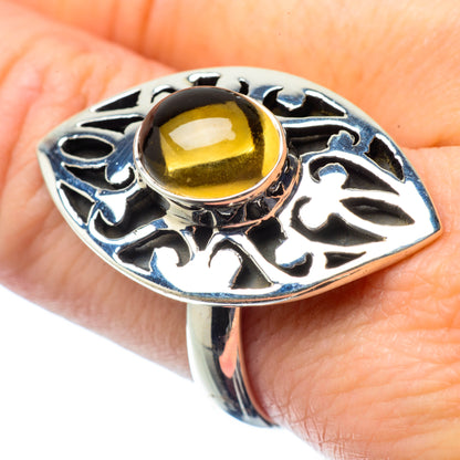 Citrine Rings handcrafted by Ana Silver Co - RING26684