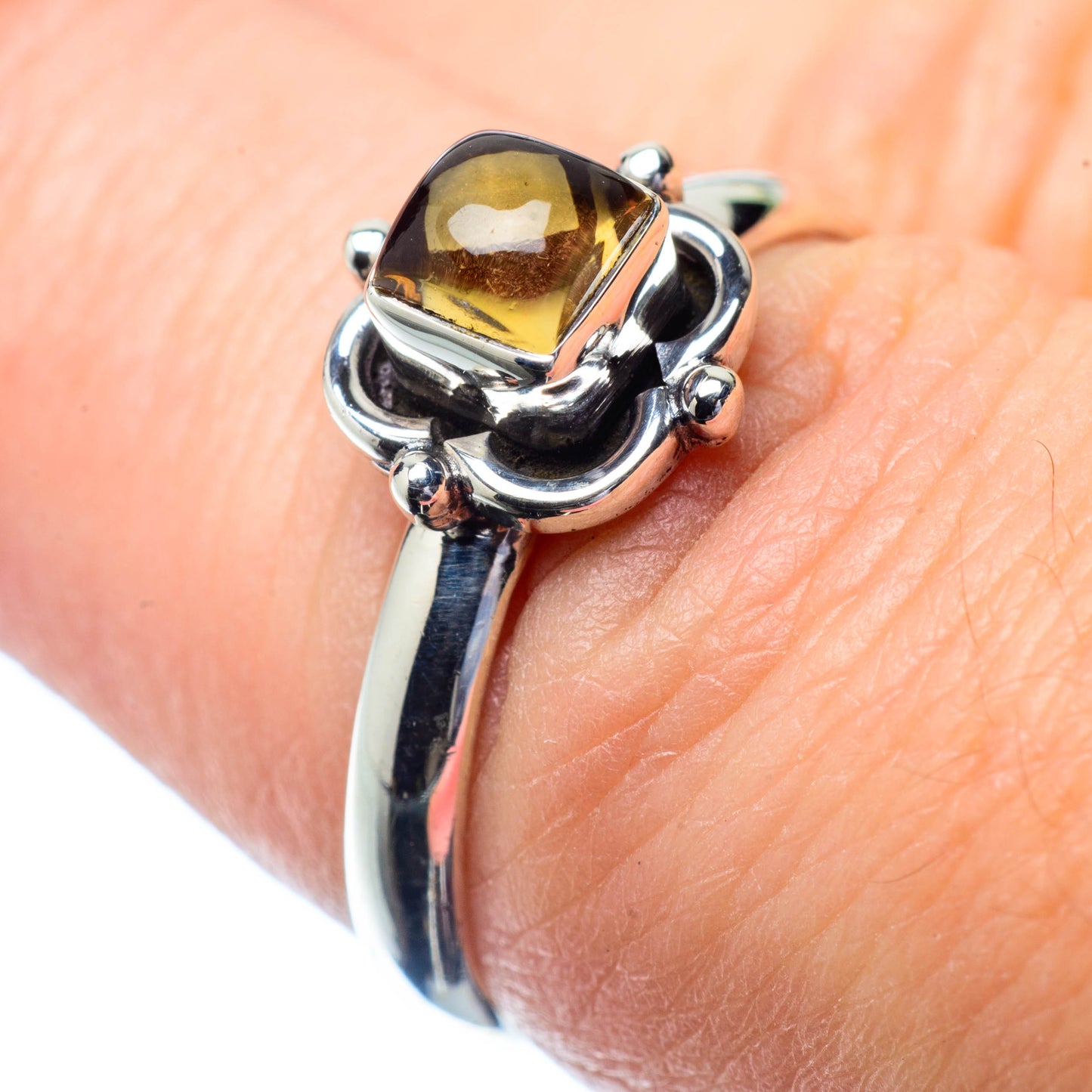 Smoky Quartz Rings handcrafted by Ana Silver Co - RING26712
