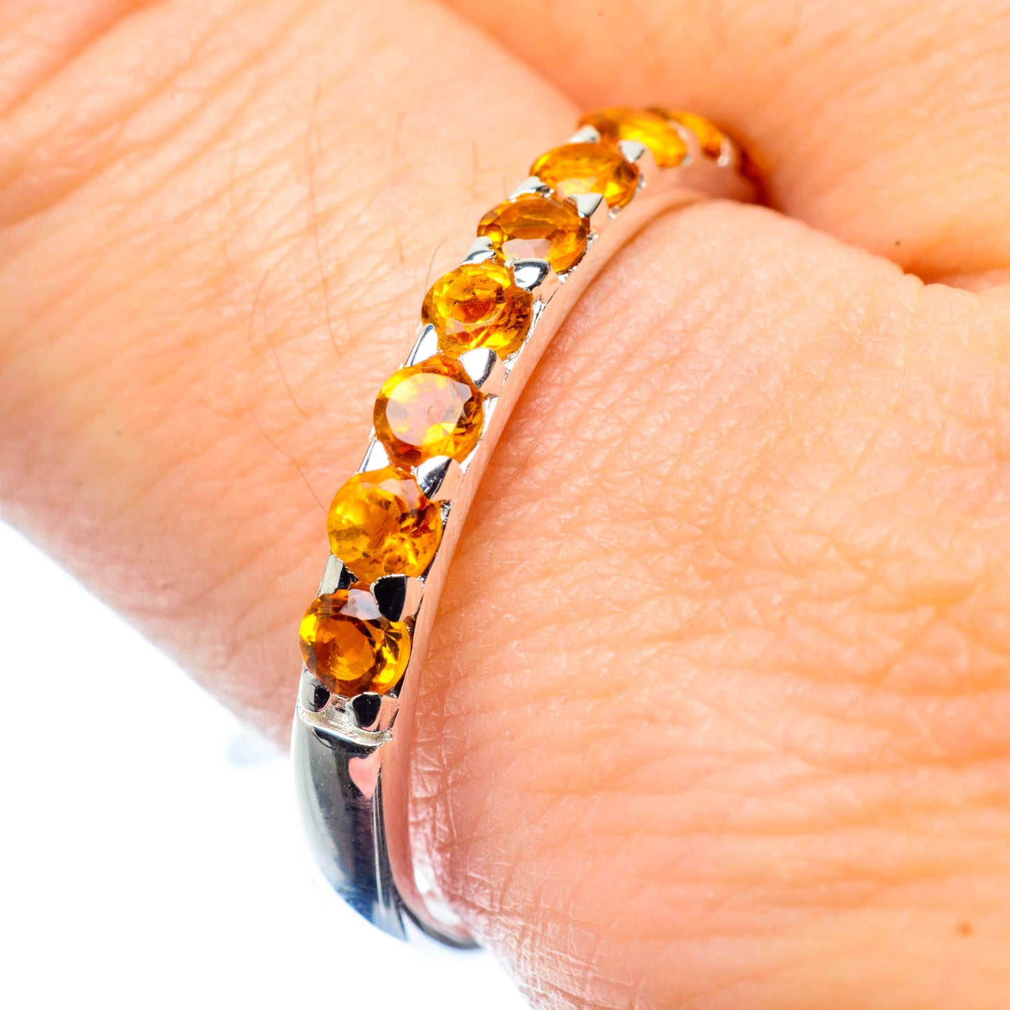 Citrine Rings handcrafted by Ana Silver Co - RING26746