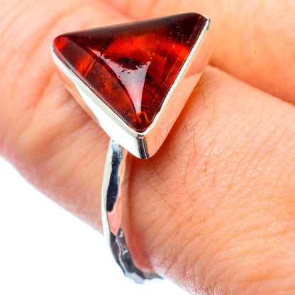 Baltic Amber Rings handcrafted by Ana Silver Co - RING26748