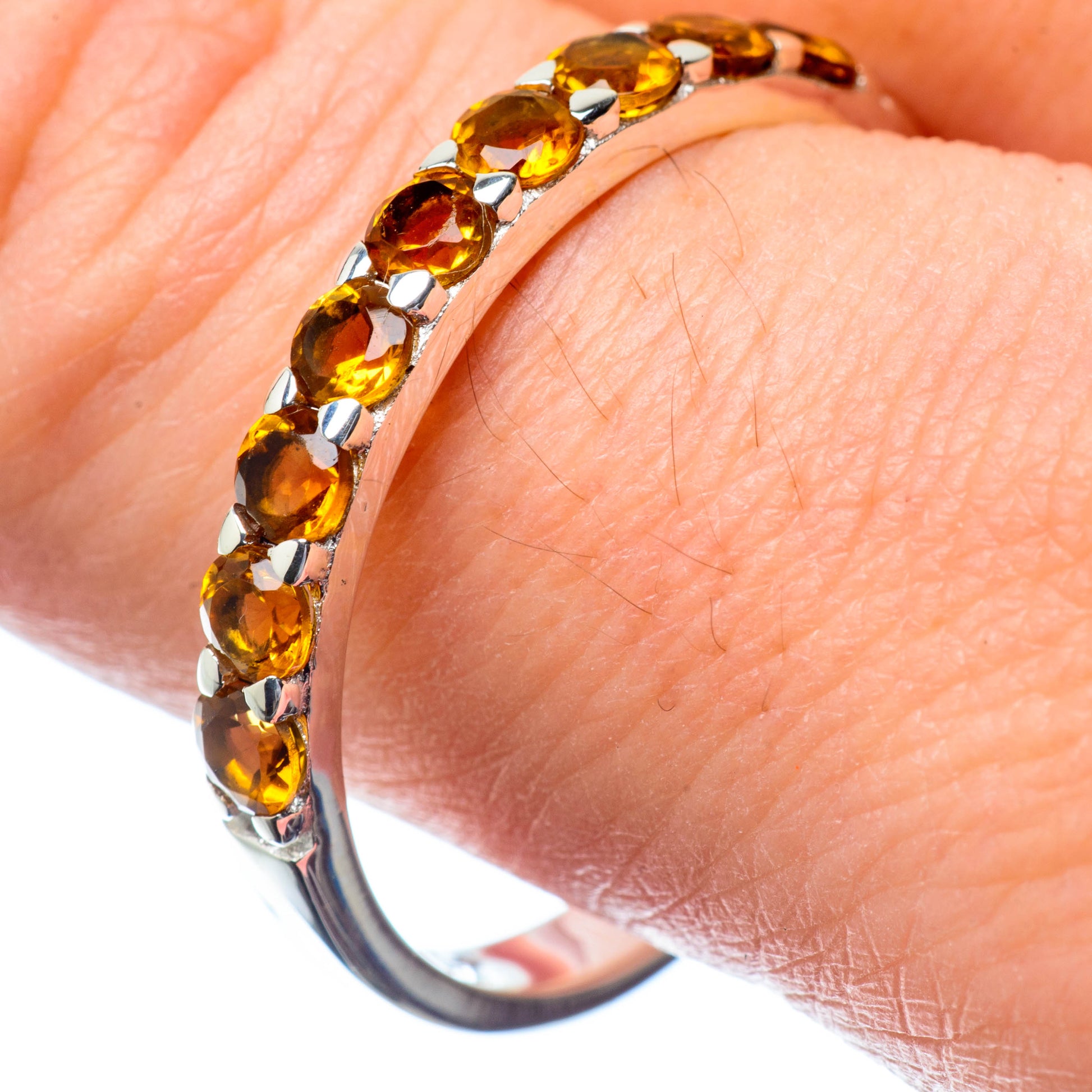 Citrine Rings handcrafted by Ana Silver Co - RING26844