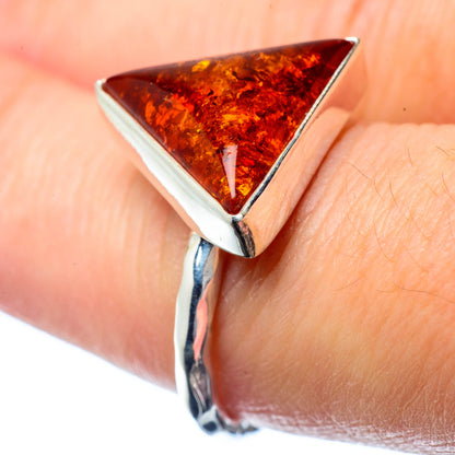 Baltic Amber Rings handcrafted by Ana Silver Co - RING26961
