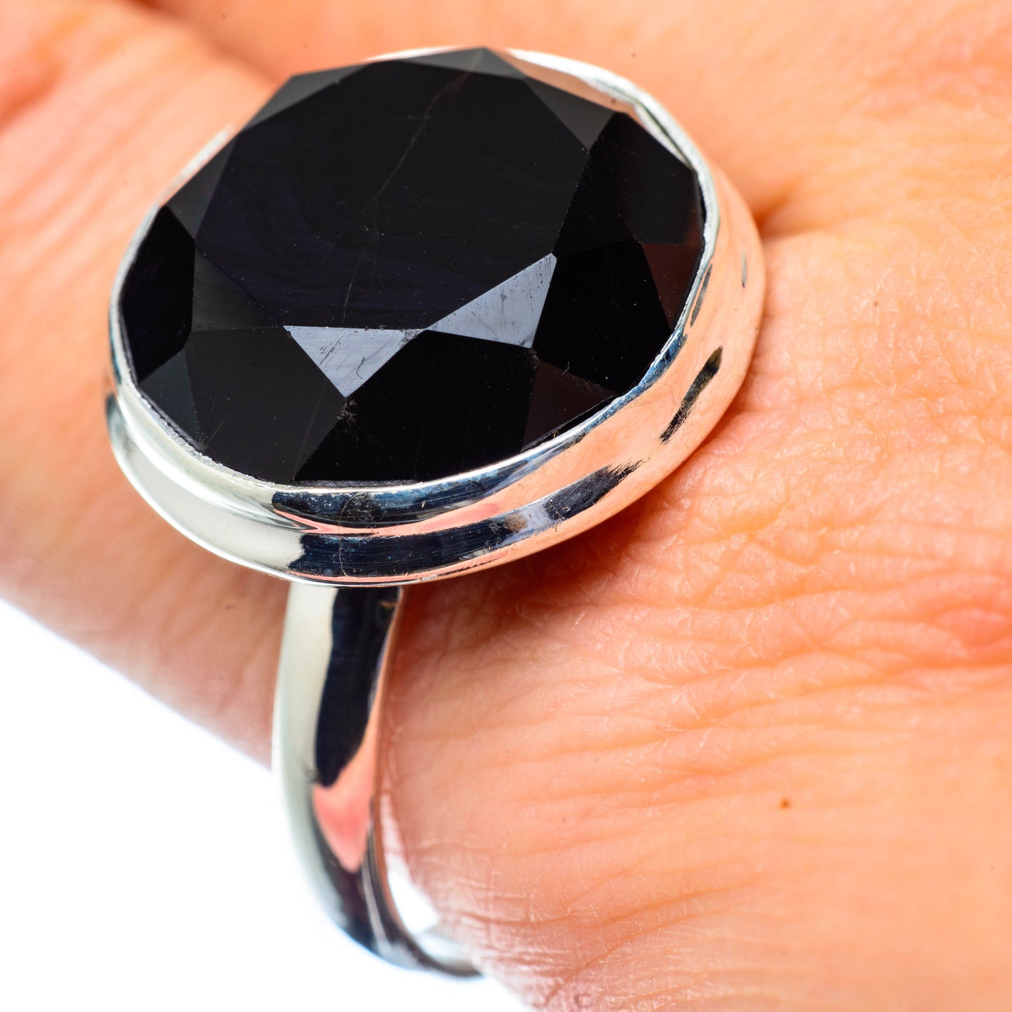Black Onyx Rings handcrafted by Ana Silver Co - RING27038