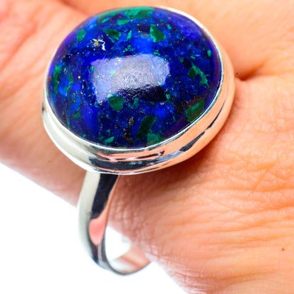 Azurite Rings handcrafted by Ana Silver Co - RING27063