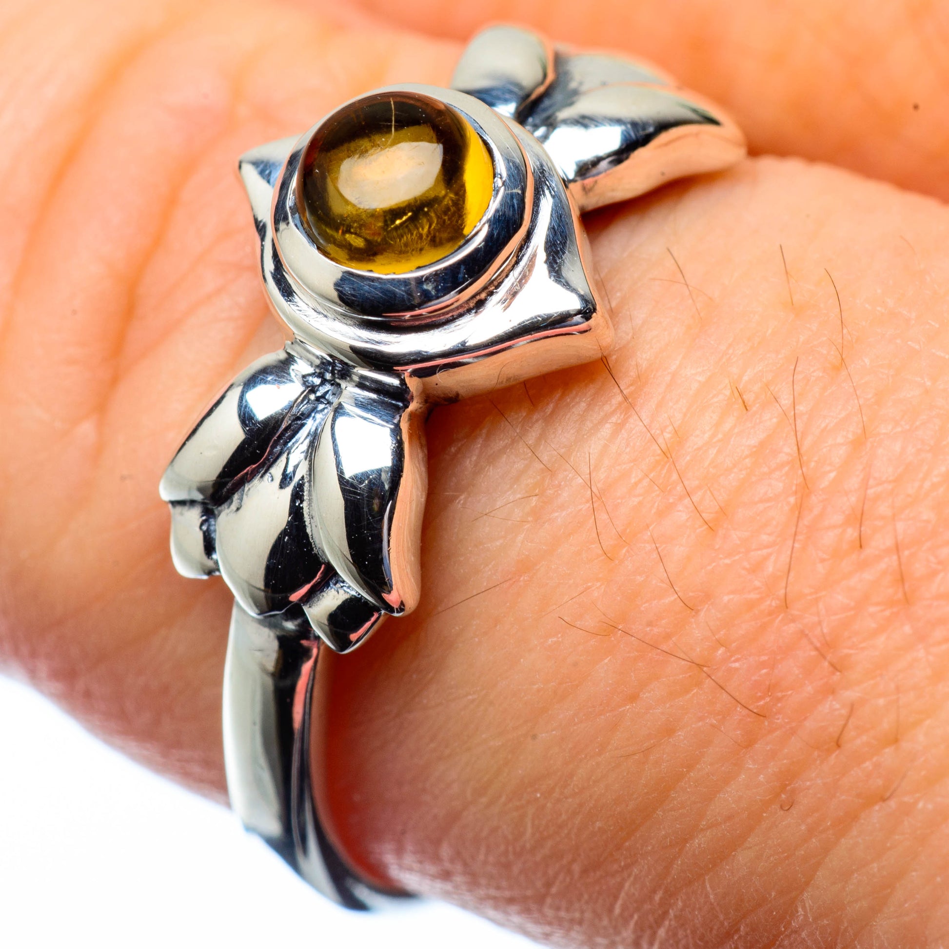 Citrine Rings handcrafted by Ana Silver Co - RING27107