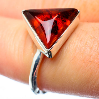 Baltic Amber Rings handcrafted by Ana Silver Co - RING27145