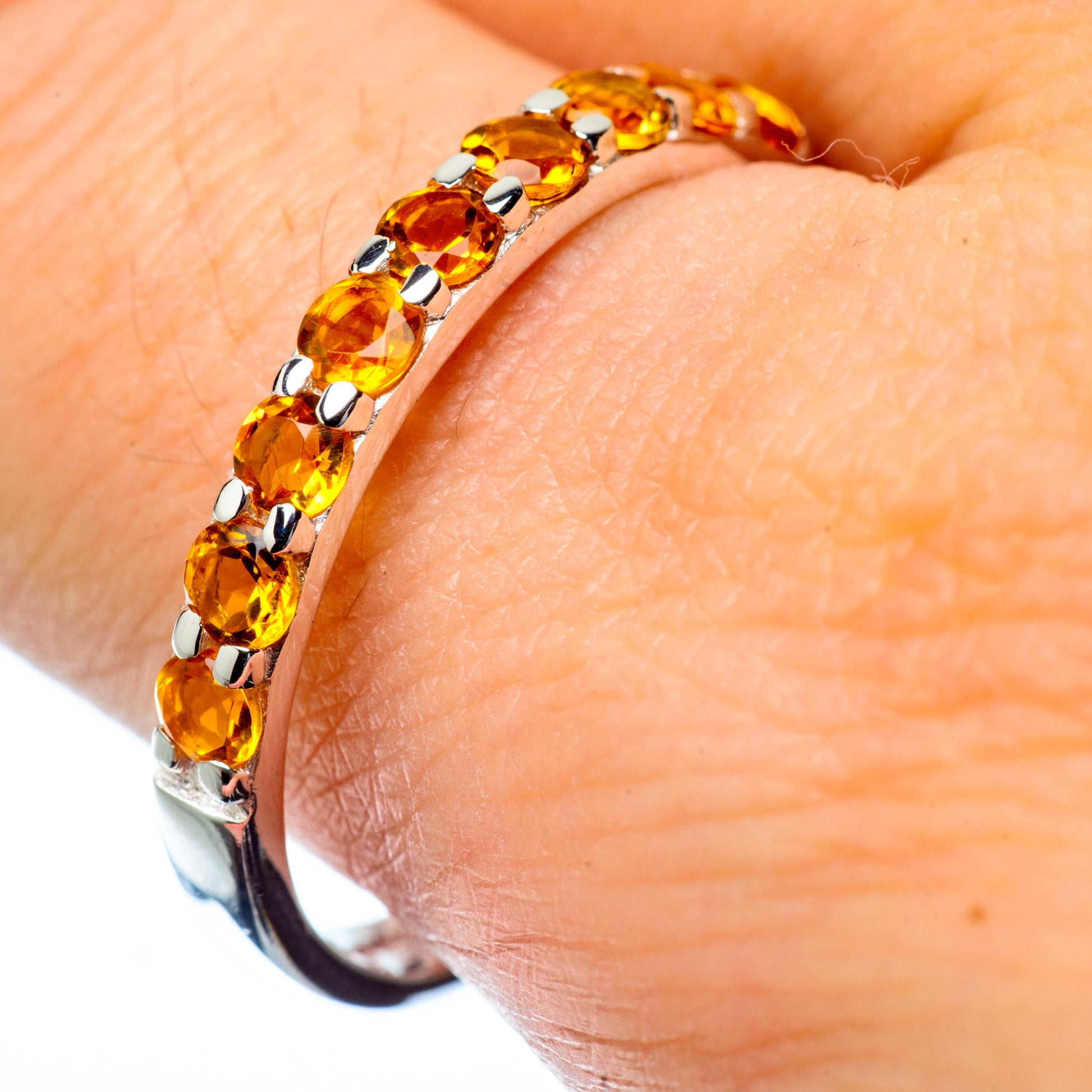 Citrine Rings handcrafted by Ana Silver Co - RING27211