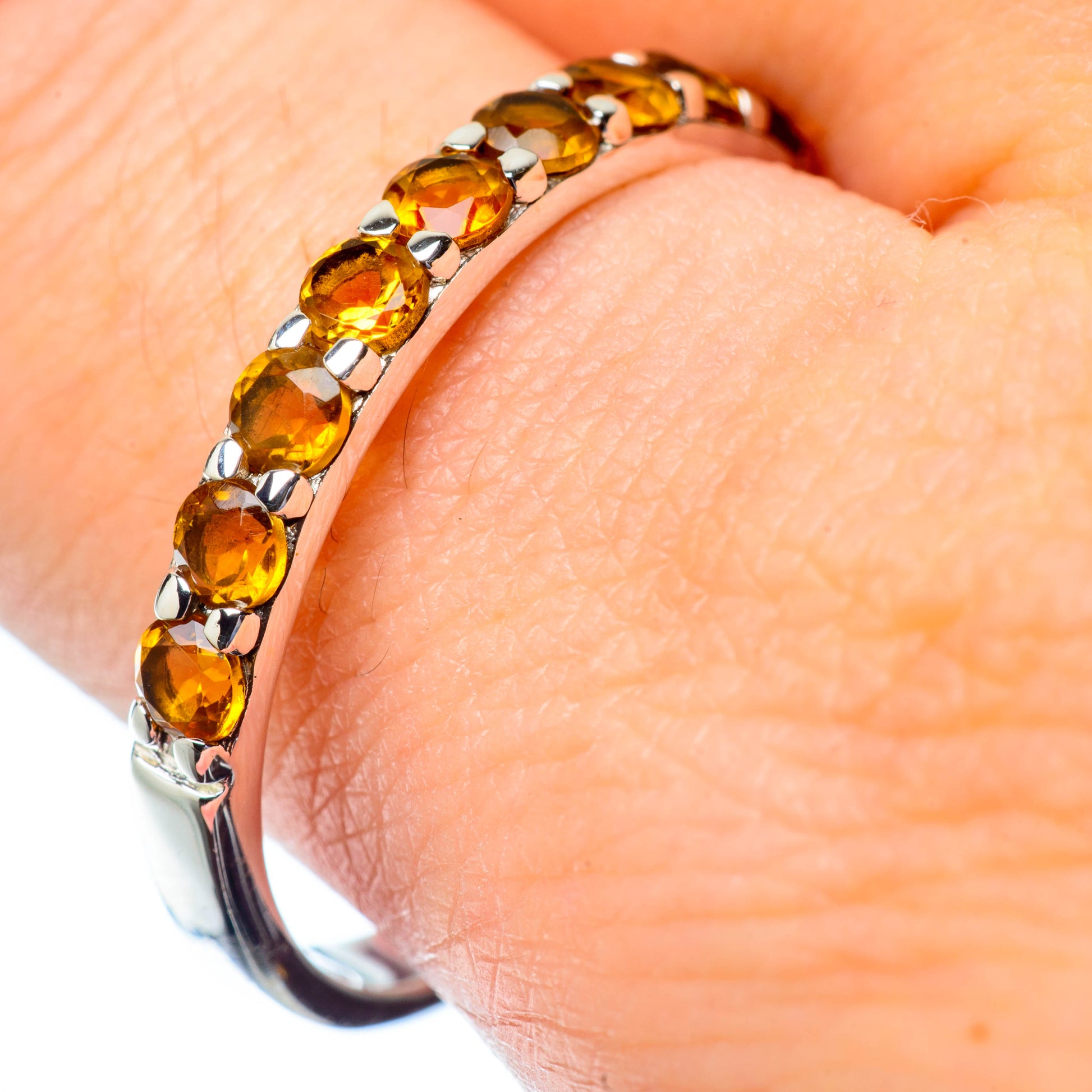 Citrine Rings handcrafted by Ana Silver Co - RING27238