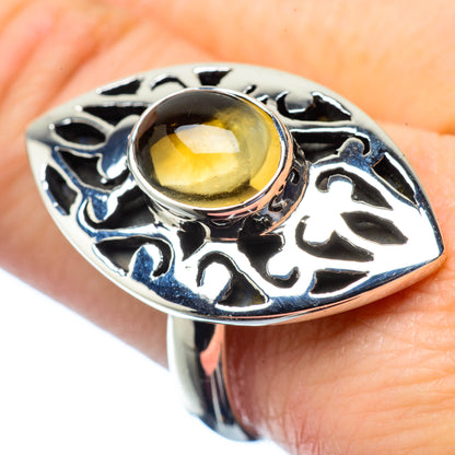 Citrine Rings handcrafted by Ana Silver Co - RING27443