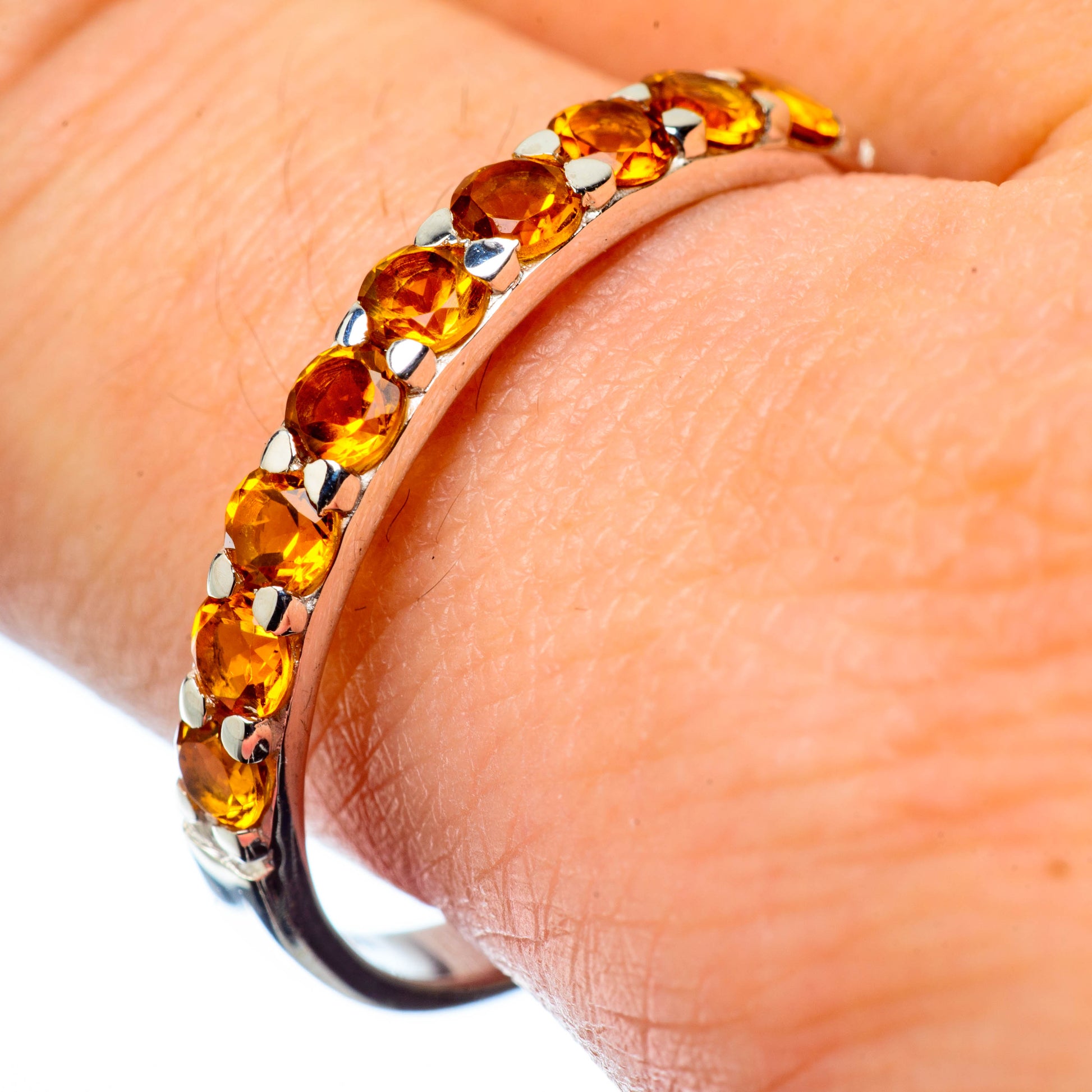 Citrine Rings handcrafted by Ana Silver Co - RING27612