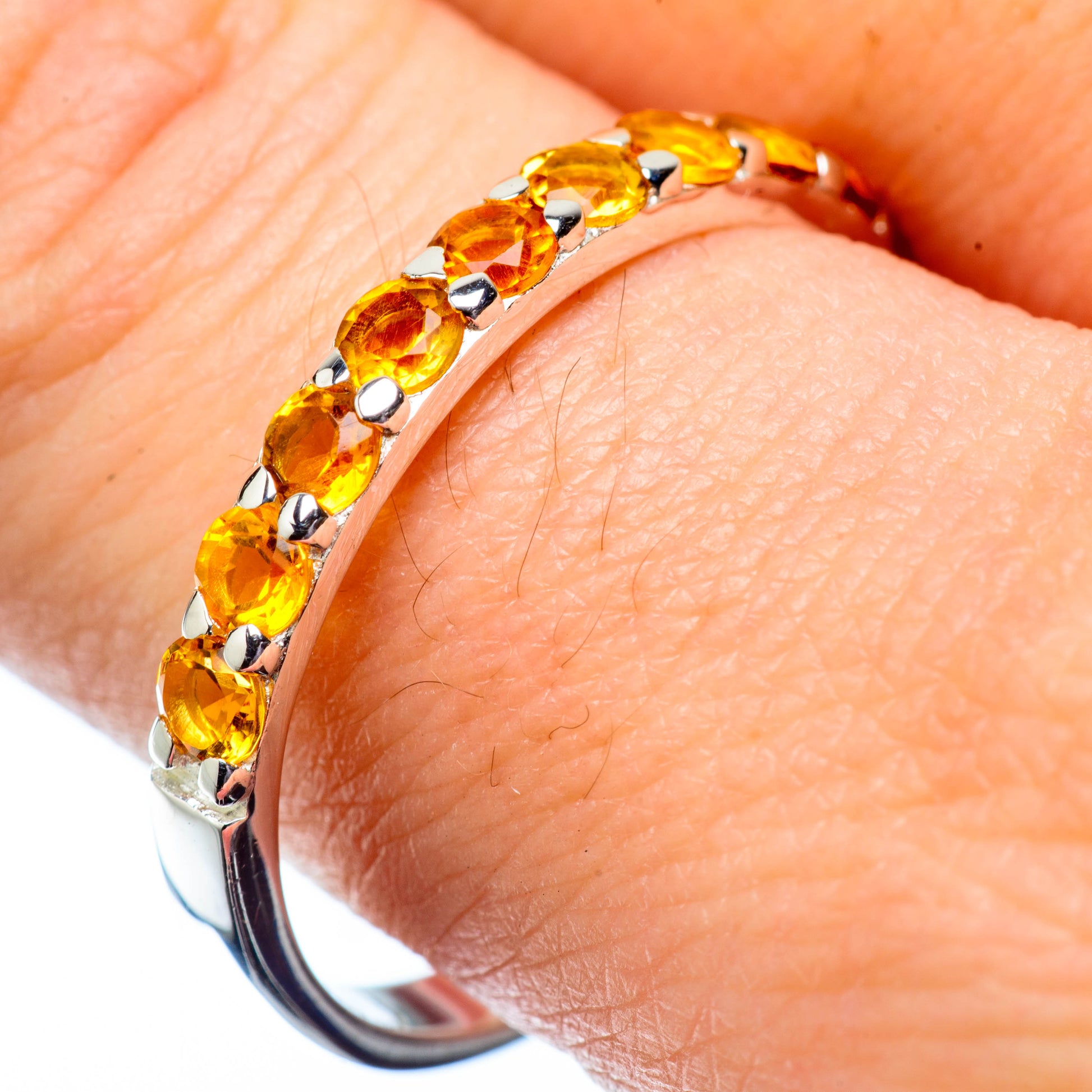 Citrine Rings handcrafted by Ana Silver Co - RING27913