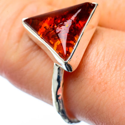 Baltic Amber Rings handcrafted by Ana Silver Co - RING27916