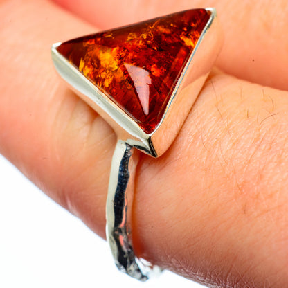 Baltic Amber Rings handcrafted by Ana Silver Co - RING28315