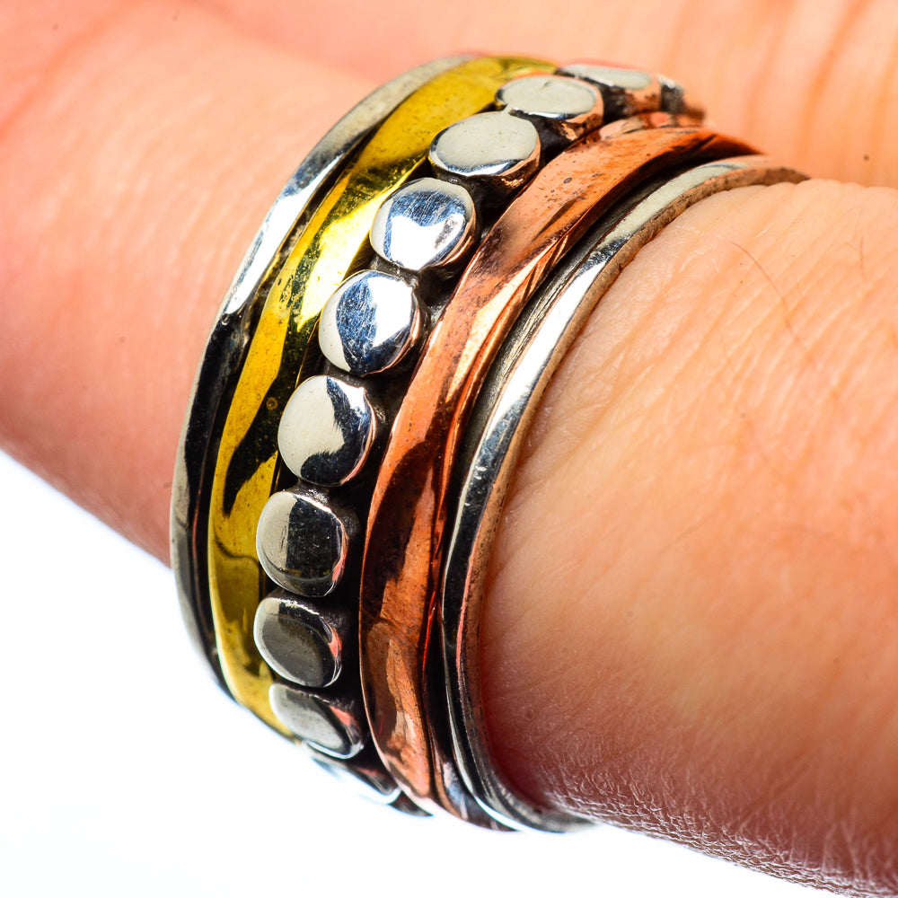 Meditation Spinner Rings handcrafted by Ana Silver Co - RING28365
