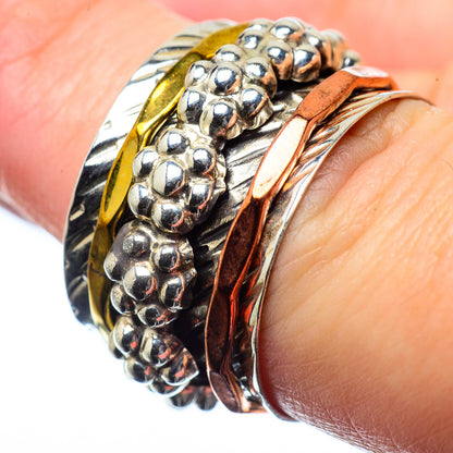 Meditation Spinner Rings handcrafted by Ana Silver Co - RING28406