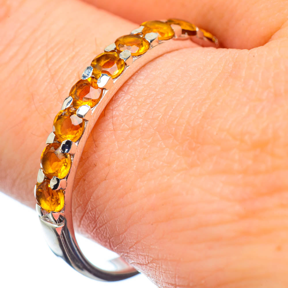 Citrine Rings handcrafted by Ana Silver Co - RING28613