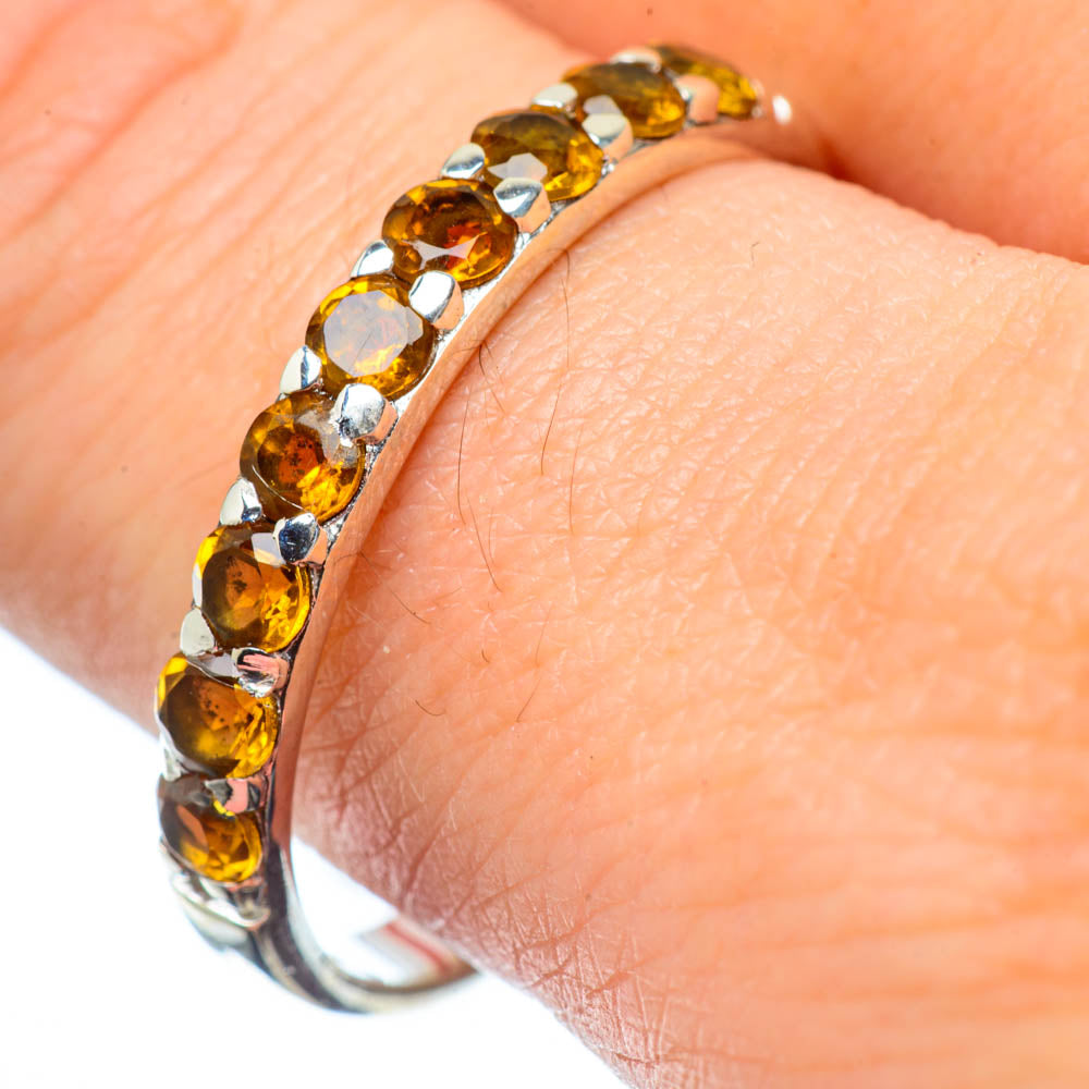 Citrine Rings handcrafted by Ana Silver Co - RING28754