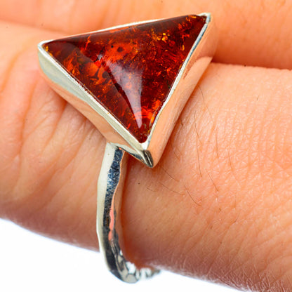 Baltic Amber Rings handcrafted by Ana Silver Co - RING28785