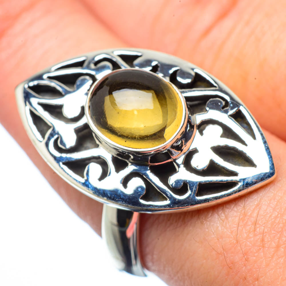 Citrine Rings handcrafted by Ana Silver Co - RING28860