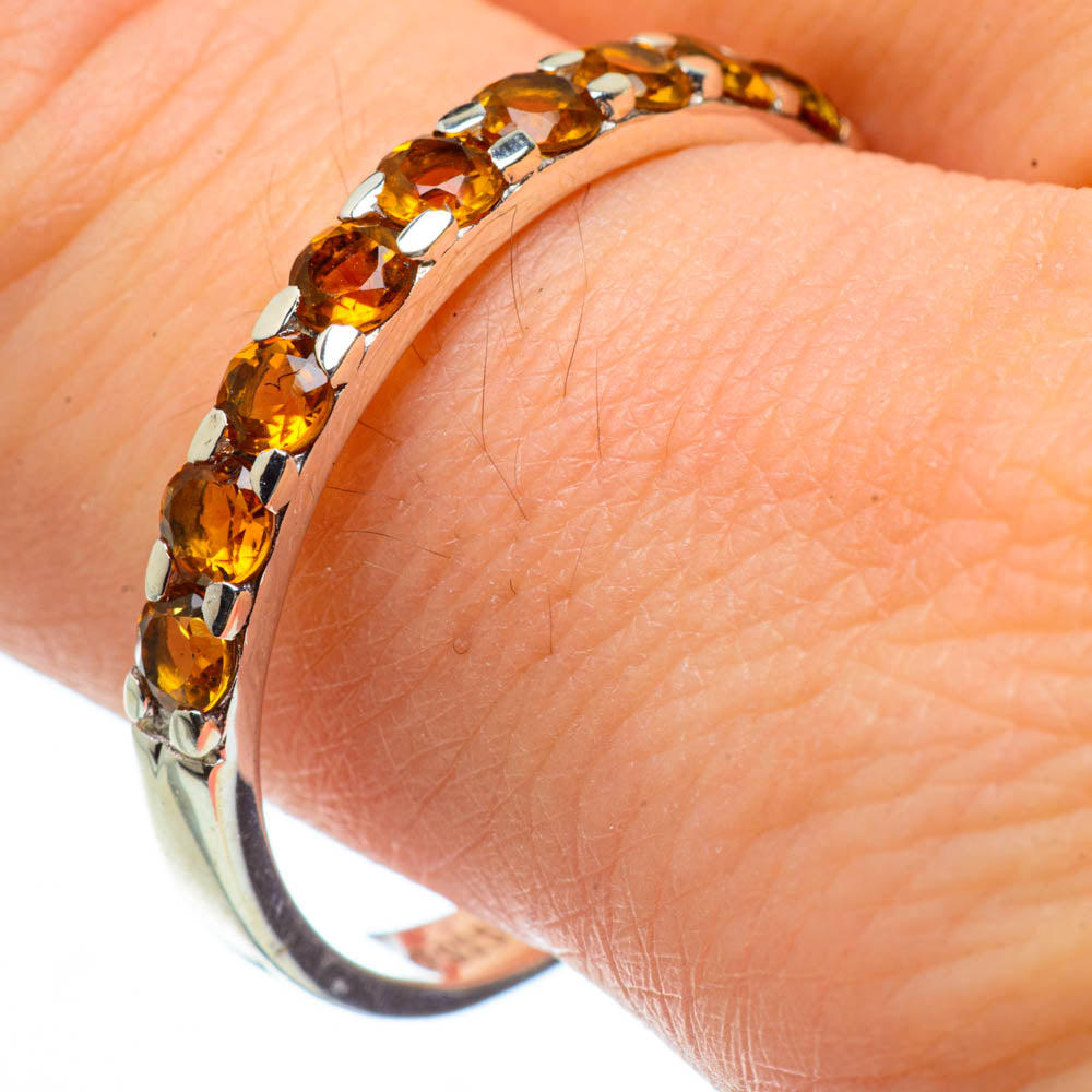 Citrine Rings handcrafted by Ana Silver Co - RING28916