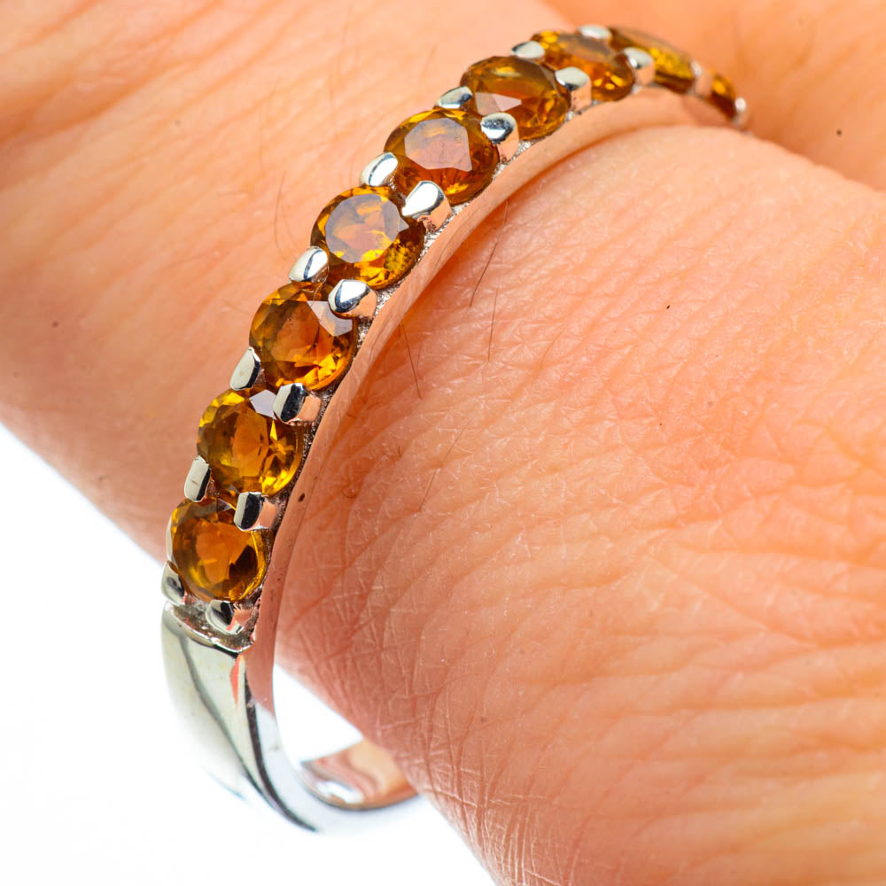 Citrine Rings handcrafted by Ana Silver Co - RING28944
