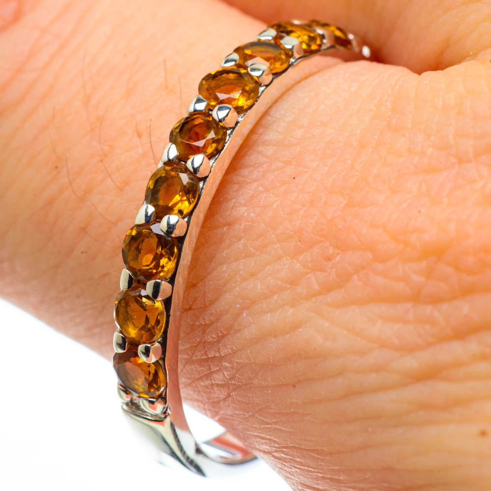 Citrine Rings handcrafted by Ana Silver Co - RING28971