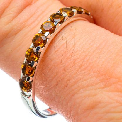 Citrine Rings handcrafted by Ana Silver Co - RING28997