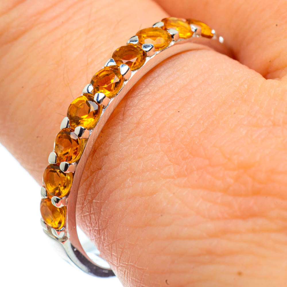 Citrine Rings handcrafted by Ana Silver Co - RING28998